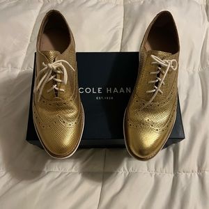 Cole Haan shoes Womens size 8 Gold